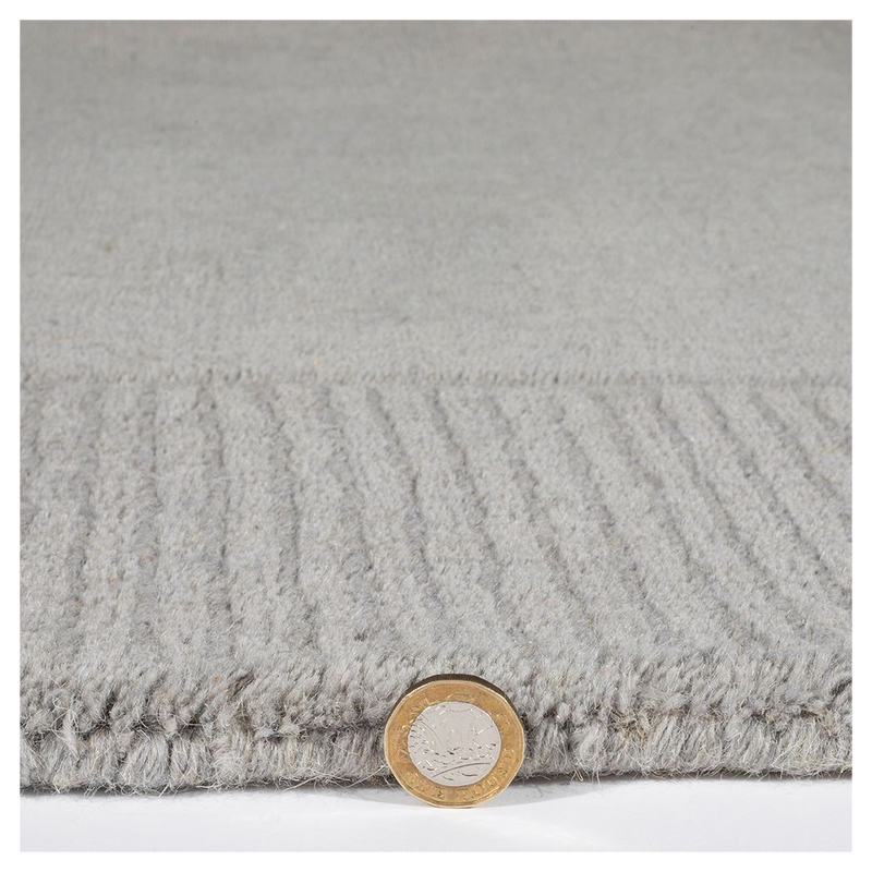 Esme Wool 160x230cm Silver Rug