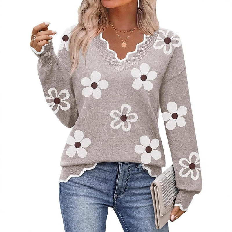 Lightweight Rib-knit Pullover Casual Top