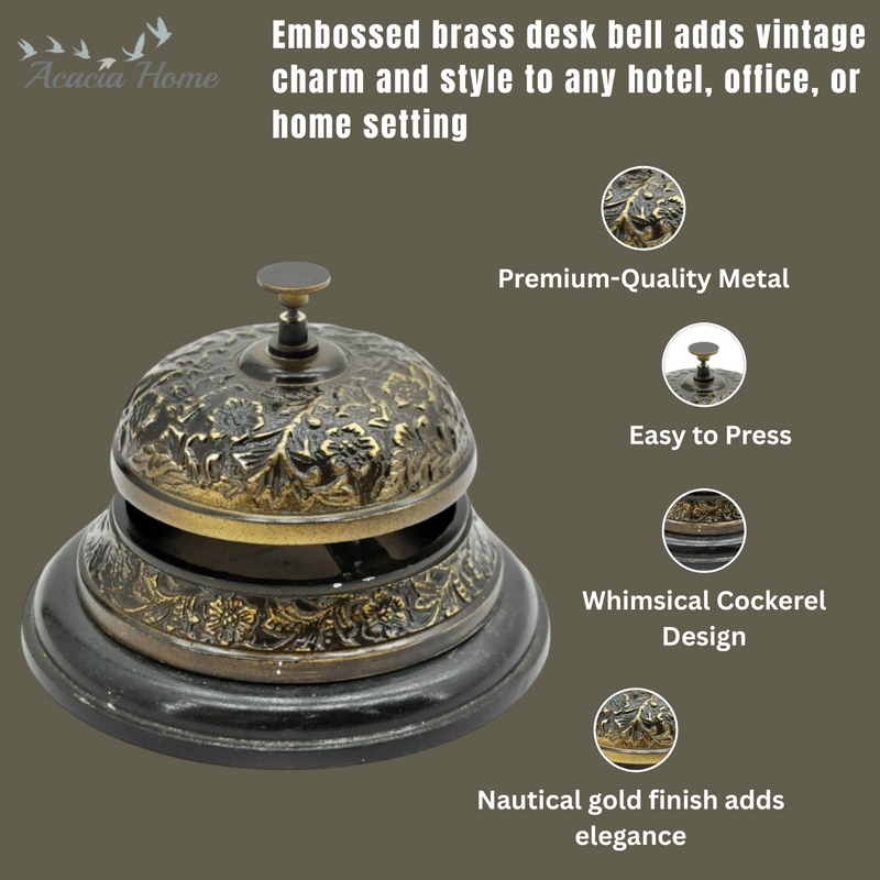 17CM DESK BELL