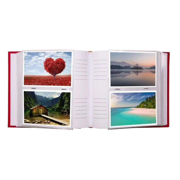 Aztec Red Slip In 7x5 Photo Album - 200 Photos