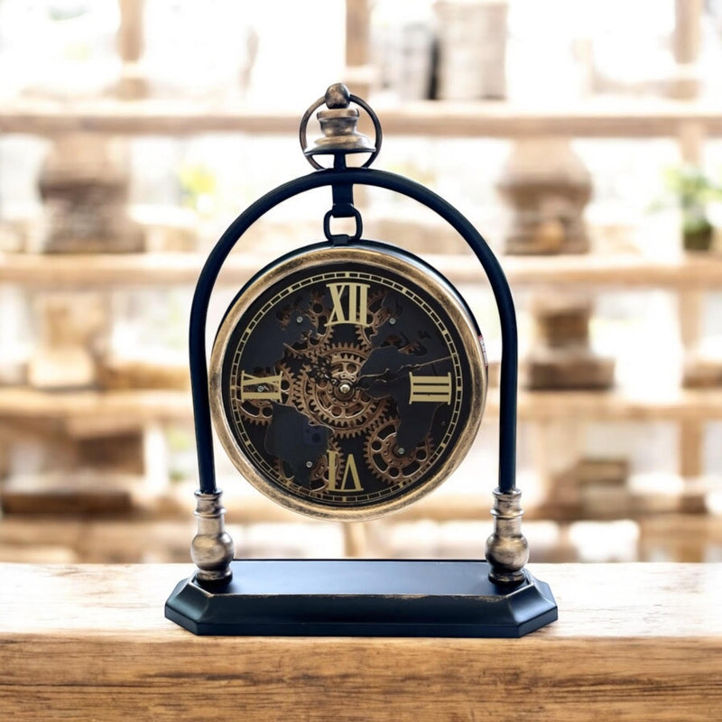 43CM GEAR CLOCK
