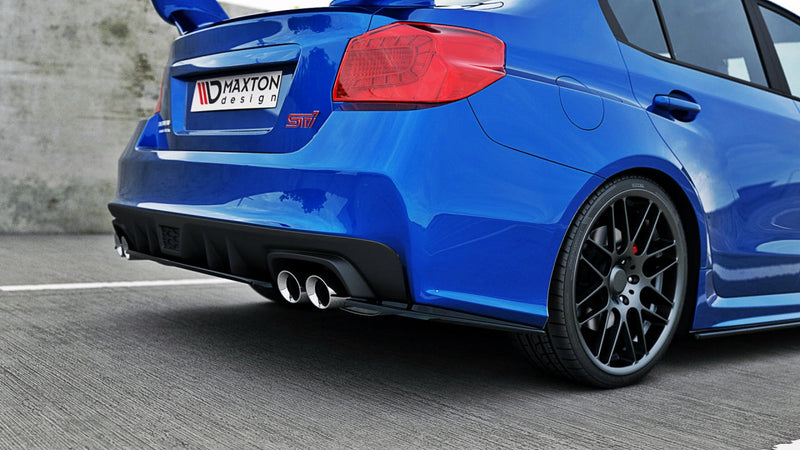 Maxton Design - CENTRAL REAR SPLITTER SUBARU WRX STI