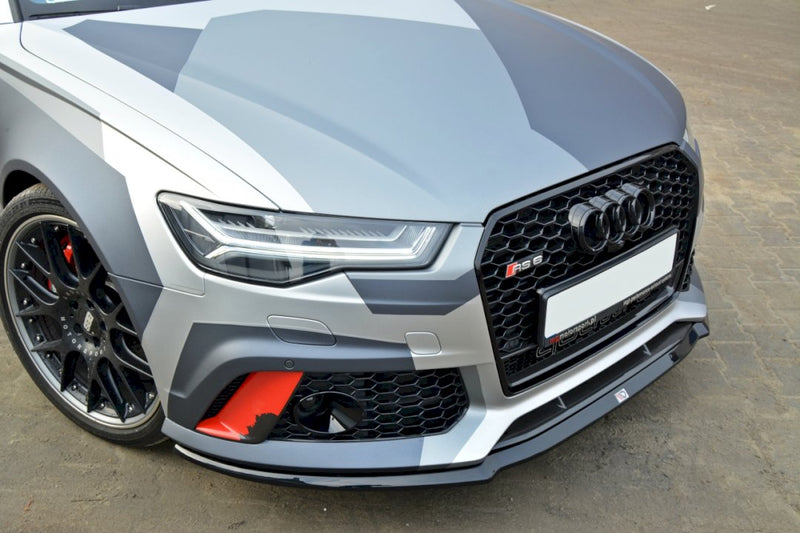 Maxton Design - FRONT SPLITTER V.2 AUDI RS6 C7