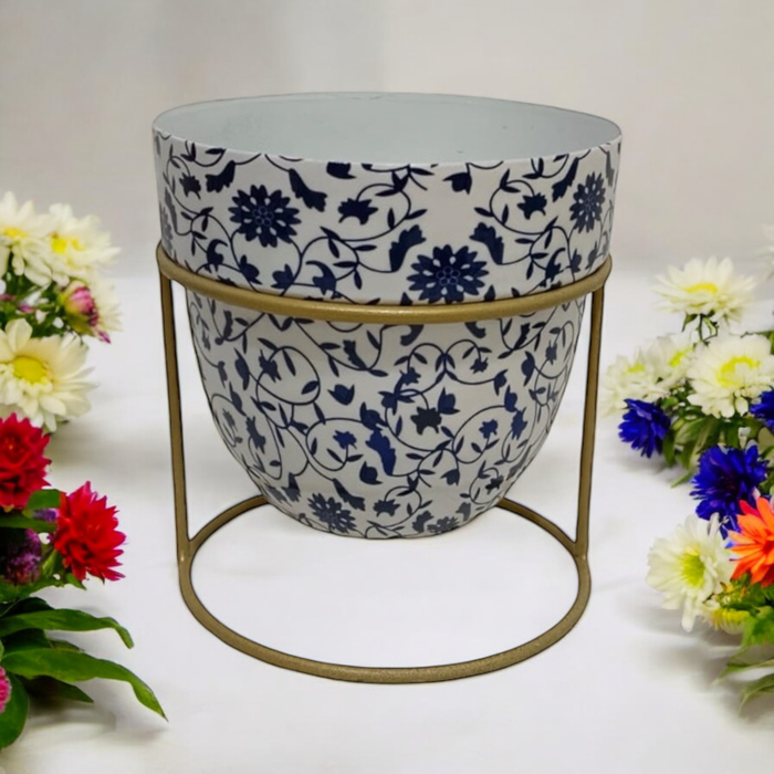 13CM PLANTER ON STAND