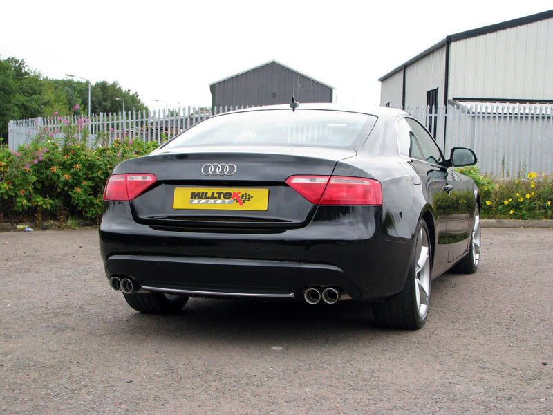 Milltek Sport - Cat Back Exhaust (Multiple Options) Audi A5 B8 (8T) 3.0 TDi (DPF) Coupe & Cabriolet