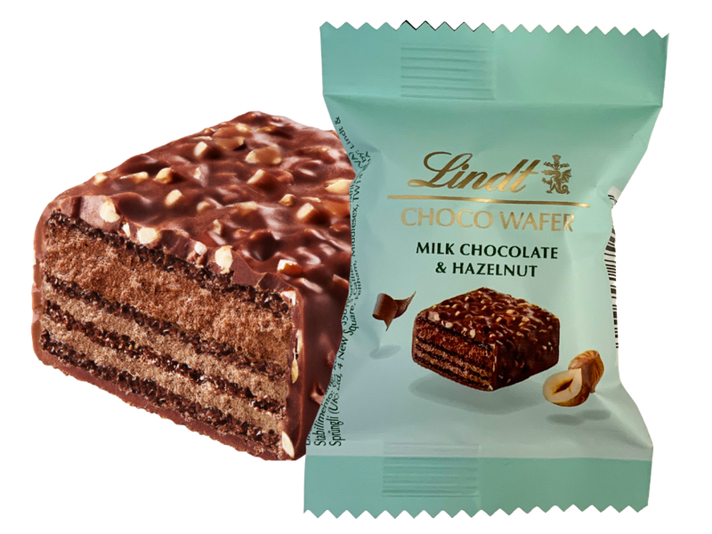 Lindt Milk Hazelnut Chocolate Choco Wafers