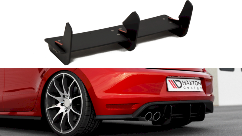 Maxton Design - REAR DIFFUSER VW POLO MK5 GTI FACELIFT (2014-2017)