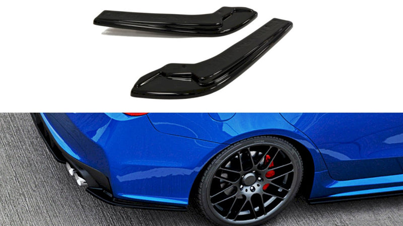 Maxton Design - REAR SIDE SPLITTERS SUBARU WRX STI