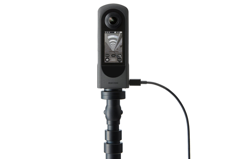 Ricoh Theta X Spherical 4K Ultra HD 360 60MP Camera - Black