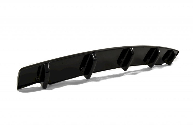 Maxton Design - CENTRAL REAR SPLITTER BMW 5 F11 M-PACK (FITS TWO SINGLE EXHAUST ENDS)
