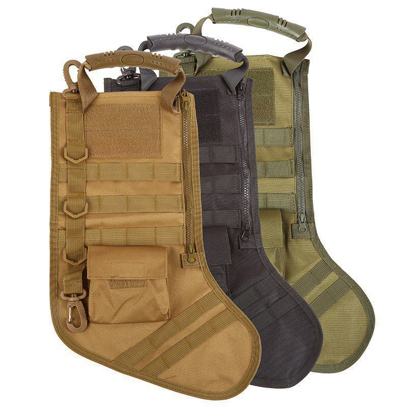 Christmas stocking bag military storage bag