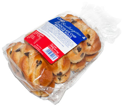 9 x Craigs Choc Chip Brioche Rolls - 8