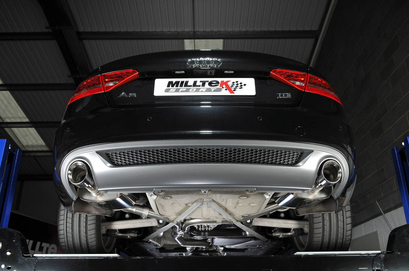 Milltek Sport - Cat Back Exhaust (Multiple Options) Audi A5 B8 (8T) 3.0TSi Multitronic / S Tronic