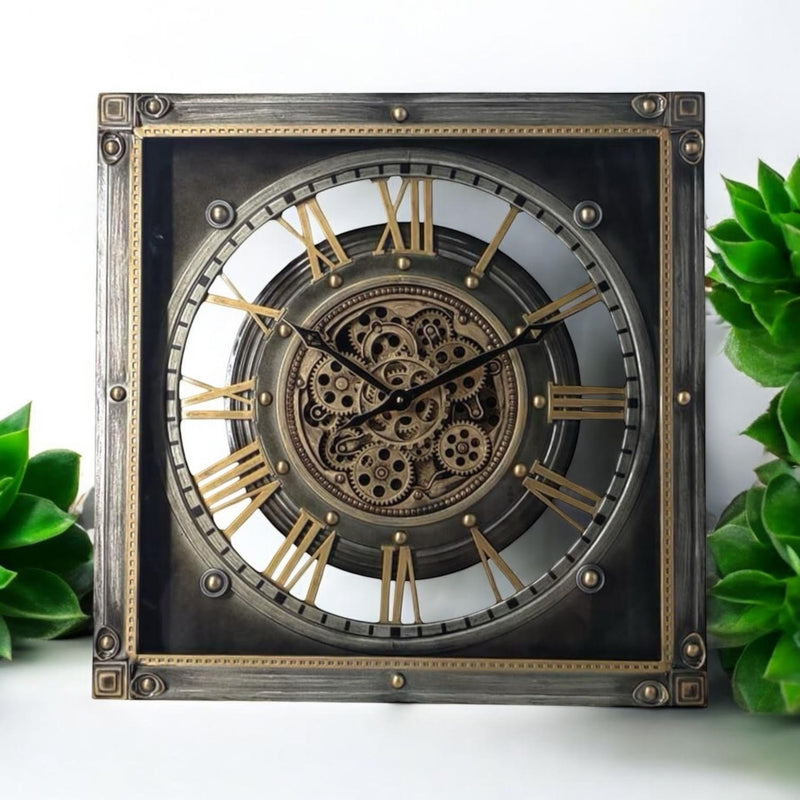 60CM GEAR CLOCK