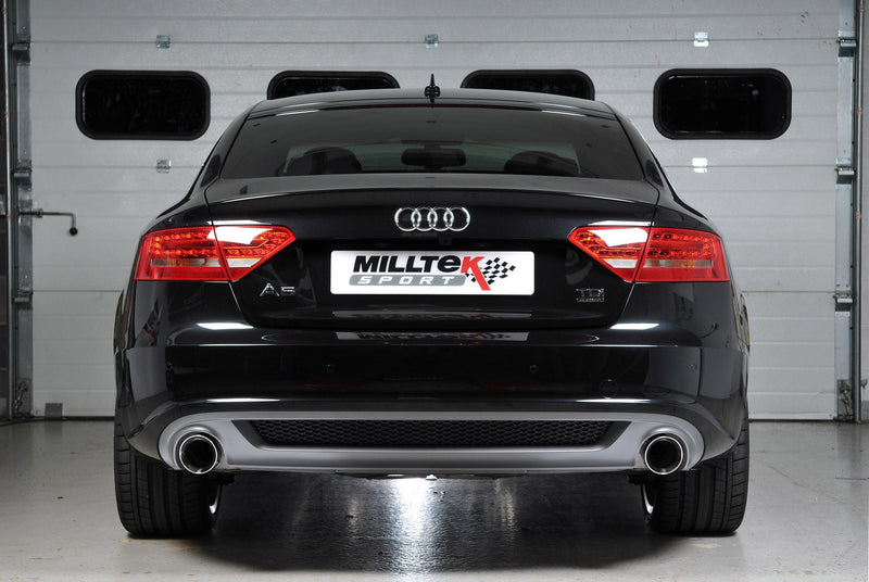 Milltek Sport - Cat Back Exhaust (Multiple Options) Audi A5 B8 (8T) 3.0TSi Multitronic / S Tronic