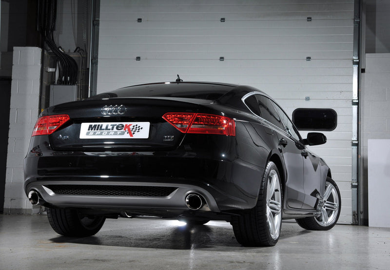 Milltek Sport - Cat Back Exhaust (Multiple Options) Audi A5 B8 (8T) 3.0TSi Multitronic / S Tronic