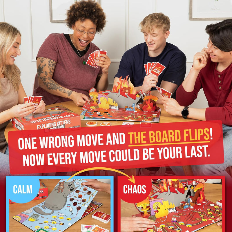 Exploding Kittens: The Board Game
