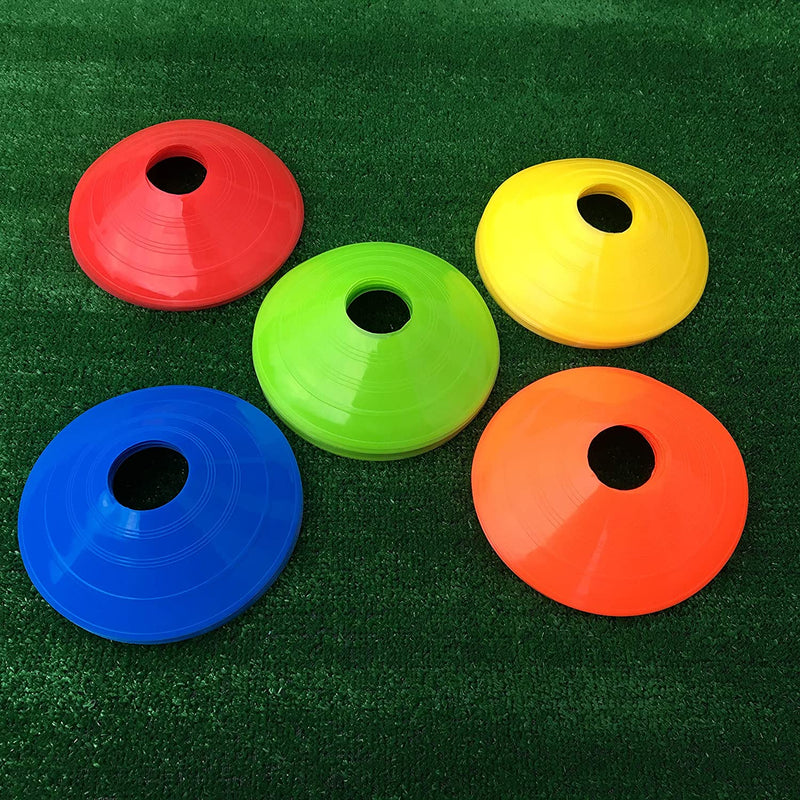 SportEvo Training Marker Cones with Stand [50 Pack]