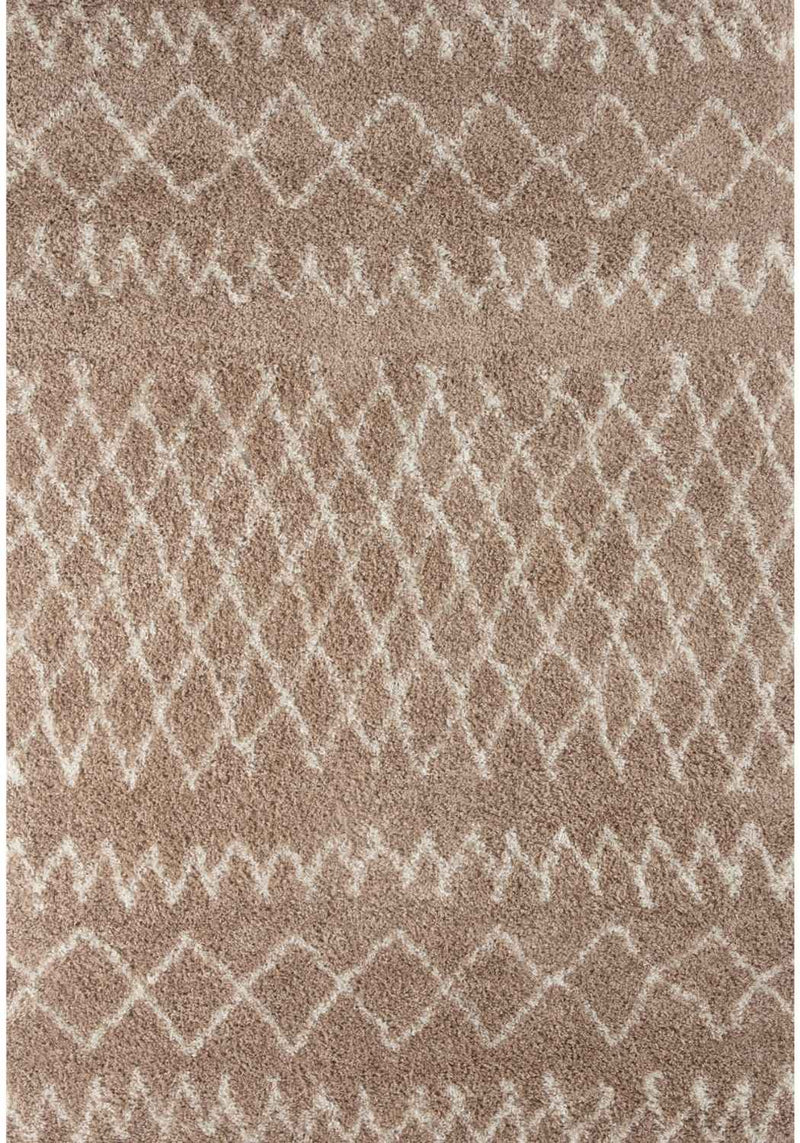 Moroccan Beige Shaggy Rug | 920