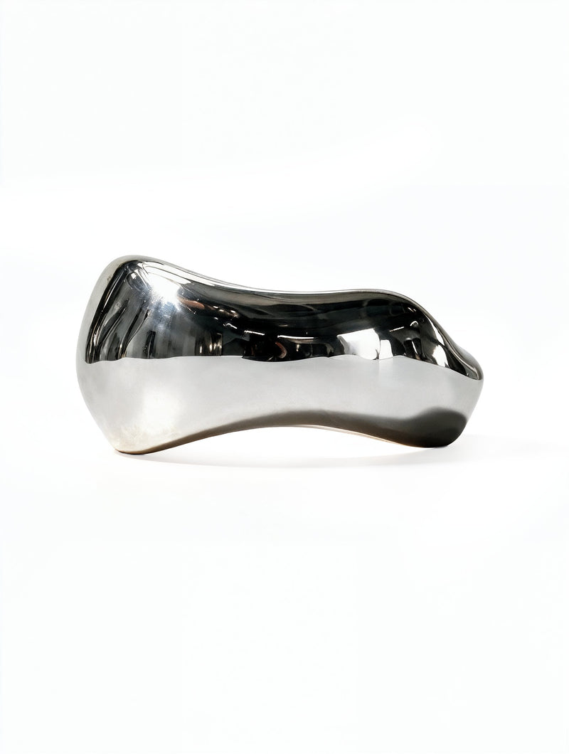 Milos Sculpted Cuff | Sterling Silver