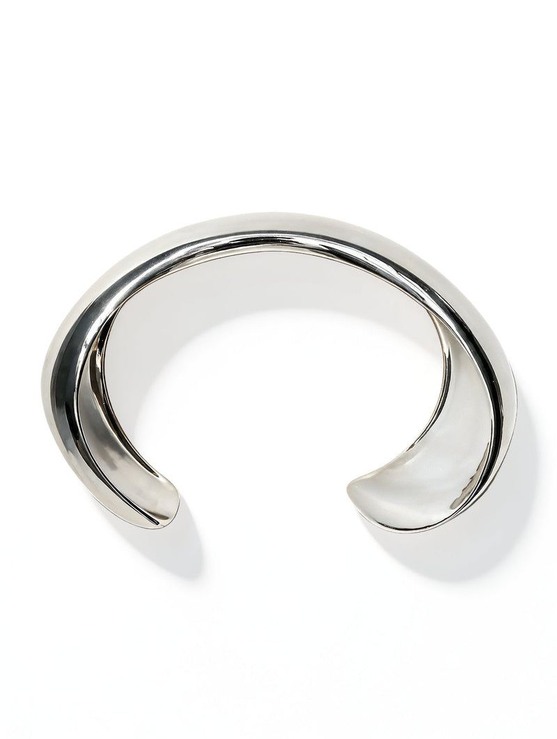 Milos Sculpted Cuff | Sterling Silver