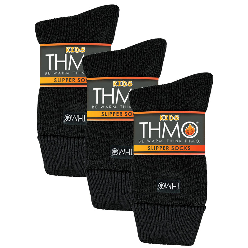 1 Pack Kids Indoor Thermal Slipper Socks with Grips