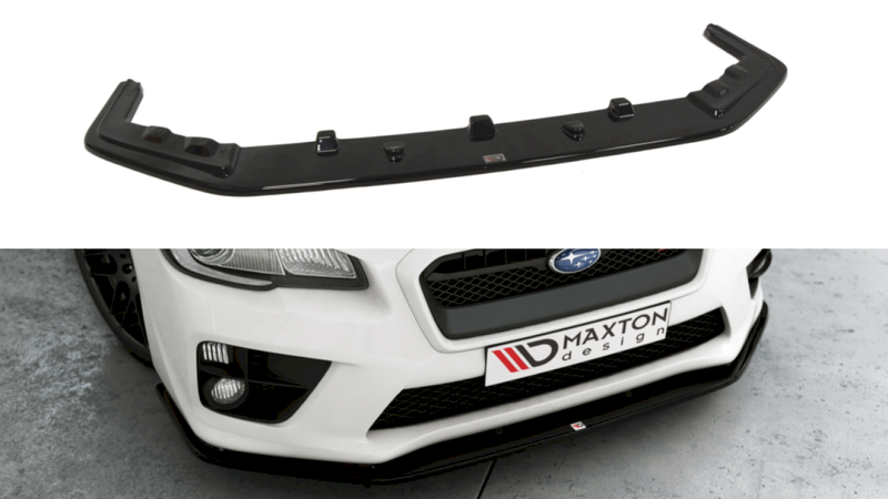 Maxton Design - FRONT SPLITTER V.2 SUBARU WRX STI