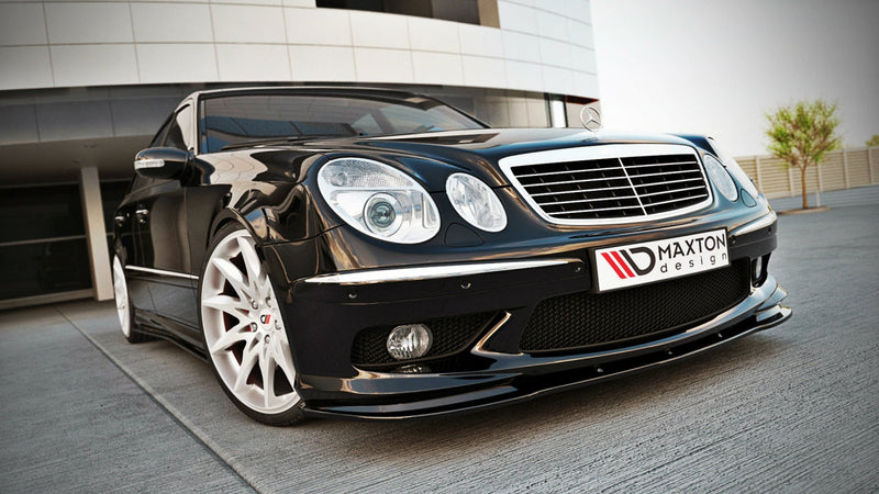 Maxton Design - FRONT SPLITTER MERCEDES E W211 AMG PREFACE