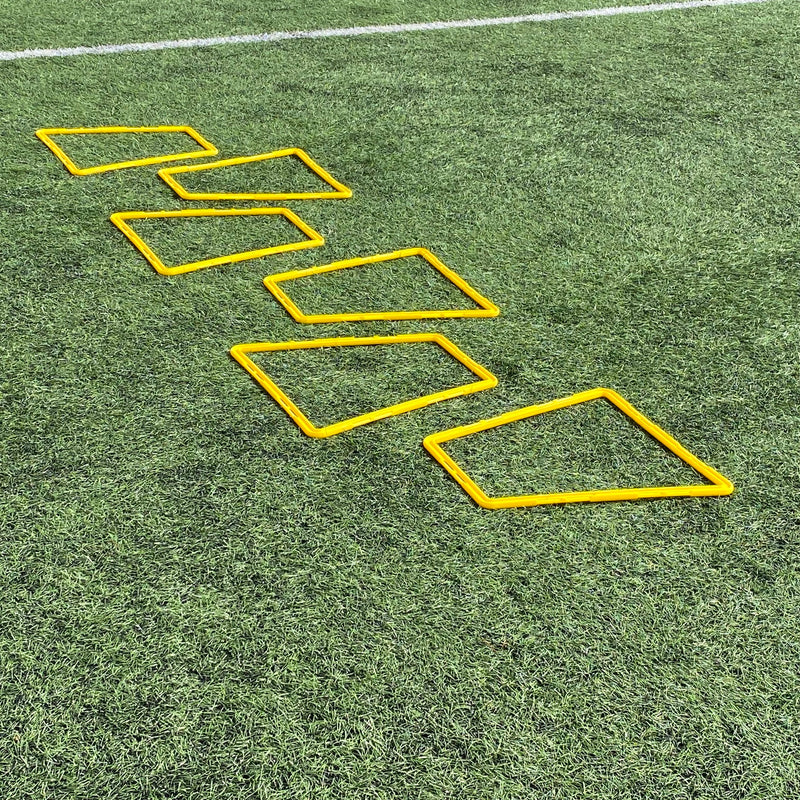 Trapezoid Agility Speed Rings [6 Pack]