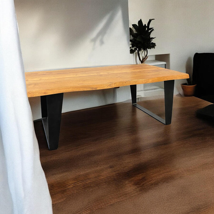 115CM WOODEN COFFEE TABLE