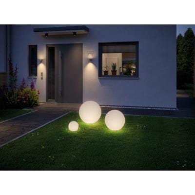 Outdoor Plug & Shine LED Globe Warm White - 500mm