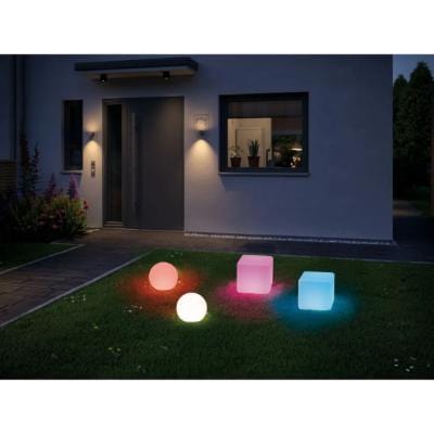 Outdoor Plug & Shine LED Globe RGBW+ - 200mm