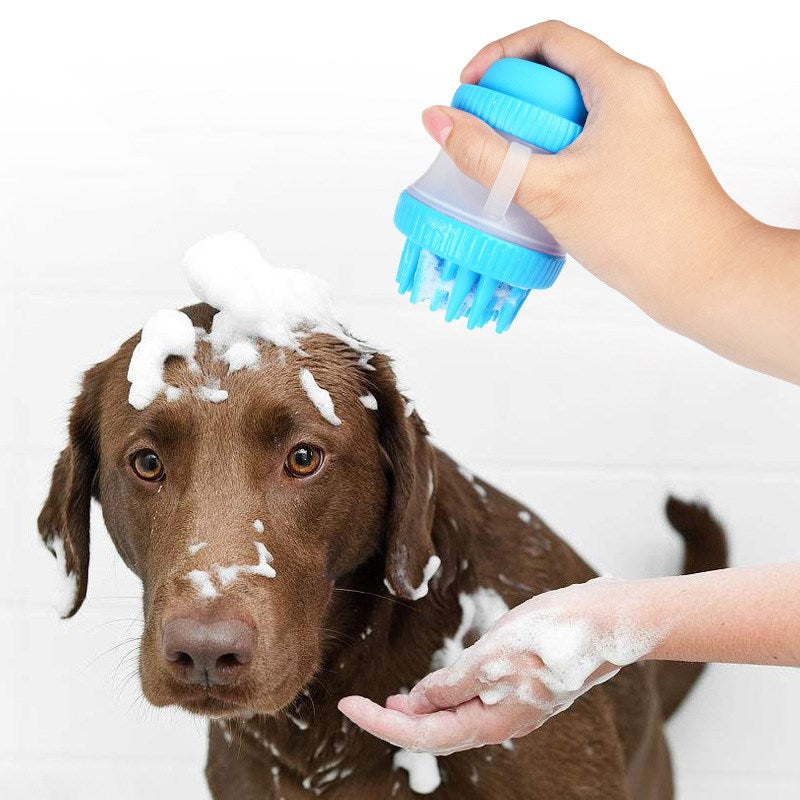 Pet bathing beauty massage tool
