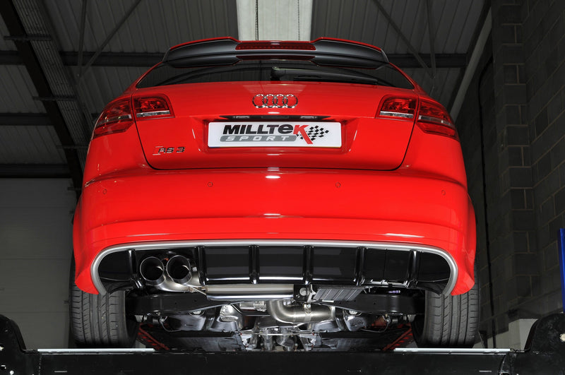 Milltek Sport - Cat Back Exhaust (Multiple Options) Audi RS3 8P S Tronic Sportback