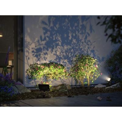Outdoor Plug & Shine Flood Individual Spotlight - 103mm x 23mm