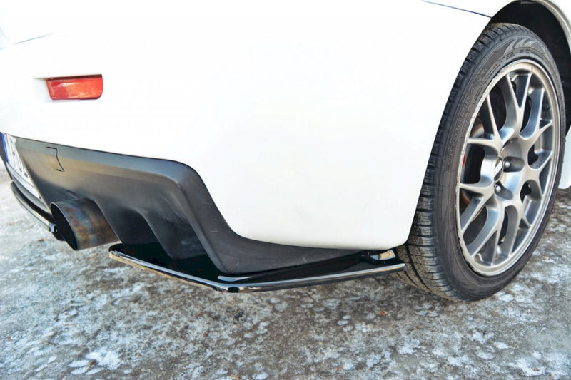 Maxton Design - REAR SIDE SPLITTERS MITSUBISHI LANCER EVO X (2007-2015)