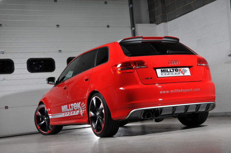 Milltek Sport - Cat Back Exhaust (Multiple Options) Audi RS3 8P S Tronic Sportback