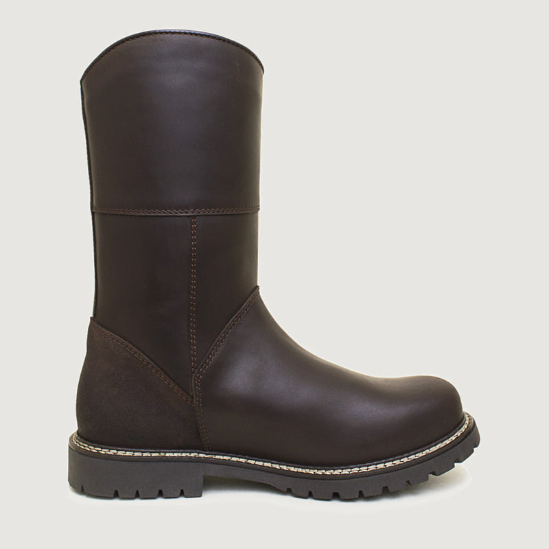 Hudson Mid Boots - Chocolate
