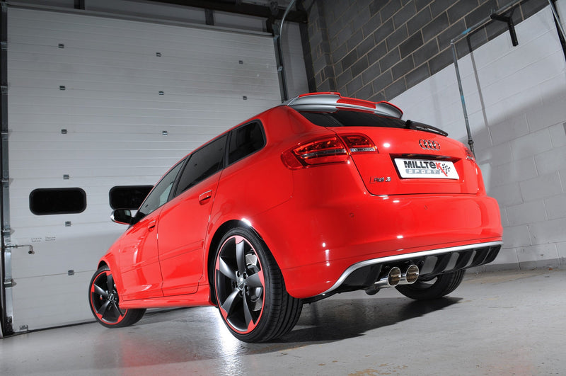 Milltek Sport - Cat Back Exhaust (Multiple Options) Audi RS3 8P S Tronic Sportback