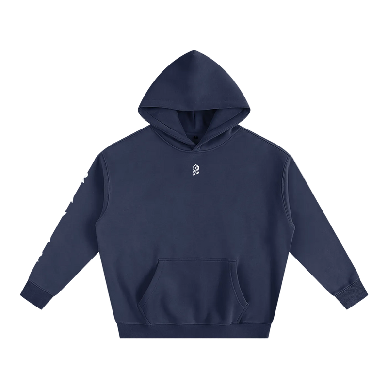 Ravar Arm-Print Heavyweight Hoodie