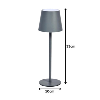 Slate Rechargeable Table Lamp - Battery Powered