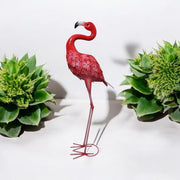 94CM PINK METAL FLAMINGO - InStock