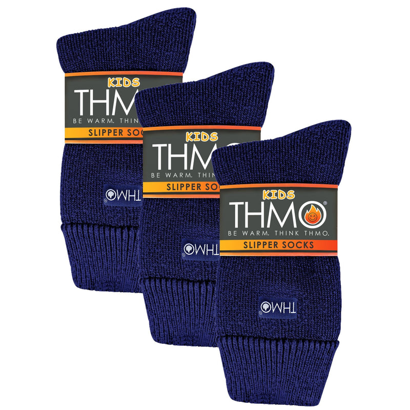 1 Pack Kids Indoor Thermal Slipper Socks with Grips