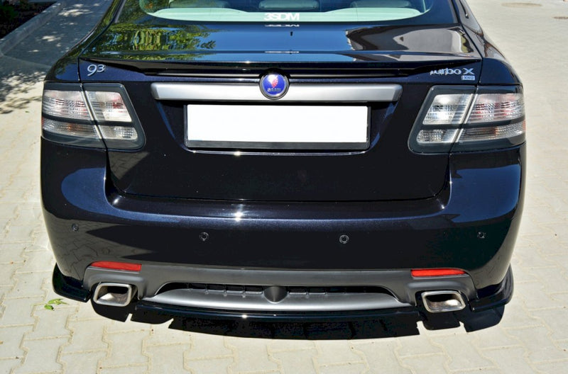 Maxton Design - REAR SIDE SPLITTERS SAAB 9-3 TURBO X (2007-11)