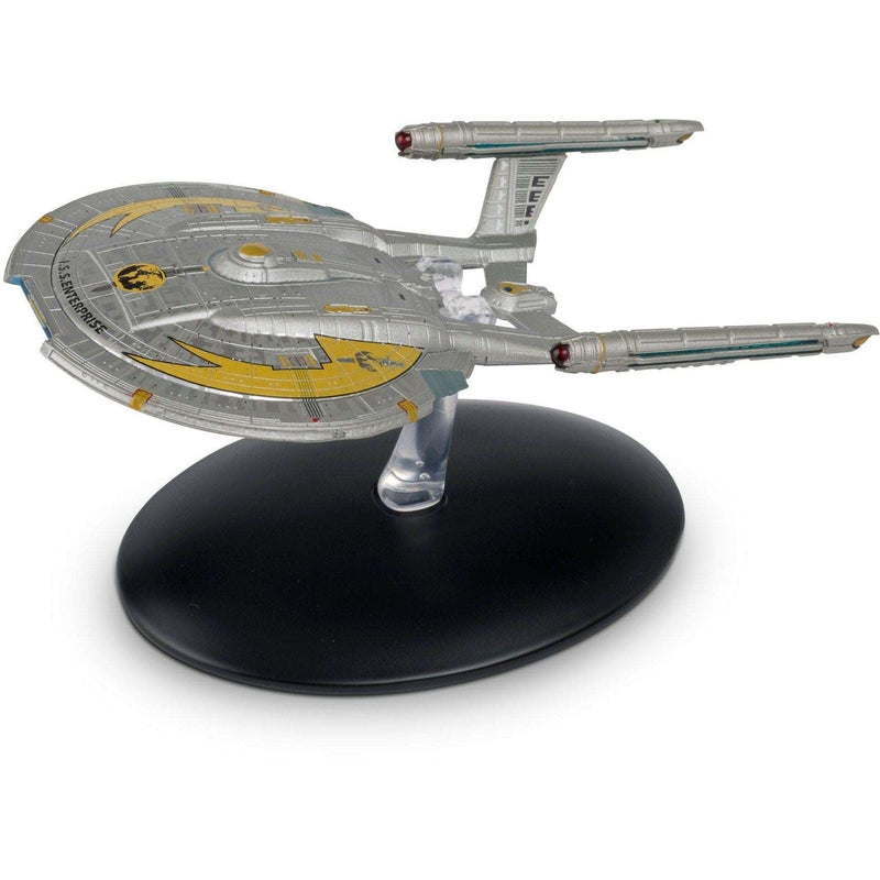 #02 I.S.S. Enterprise NX-01 Mirror Universe Model Die Cast Ship BONUS ISSUE M2 (Eaglemoss / Star Trek)