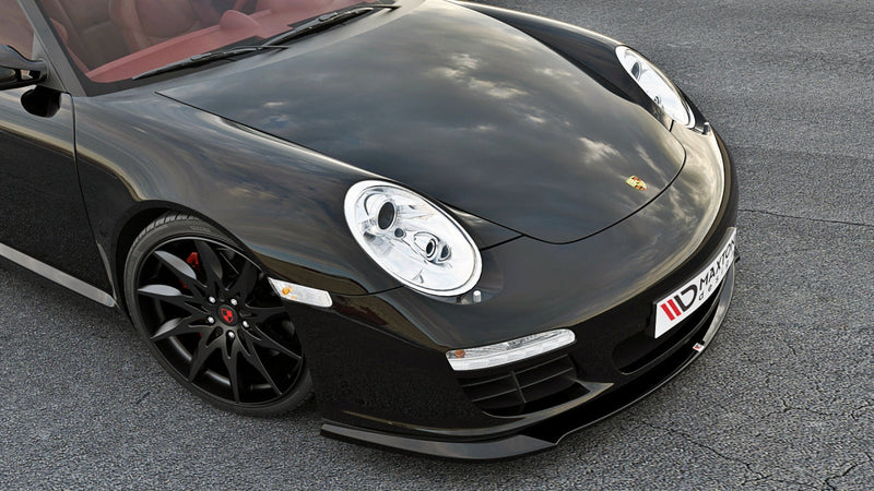 Maxton Design - FRONT SPLITTER PORSCHE 911 CARRERA 997.2 FACELIFT (2009-11)