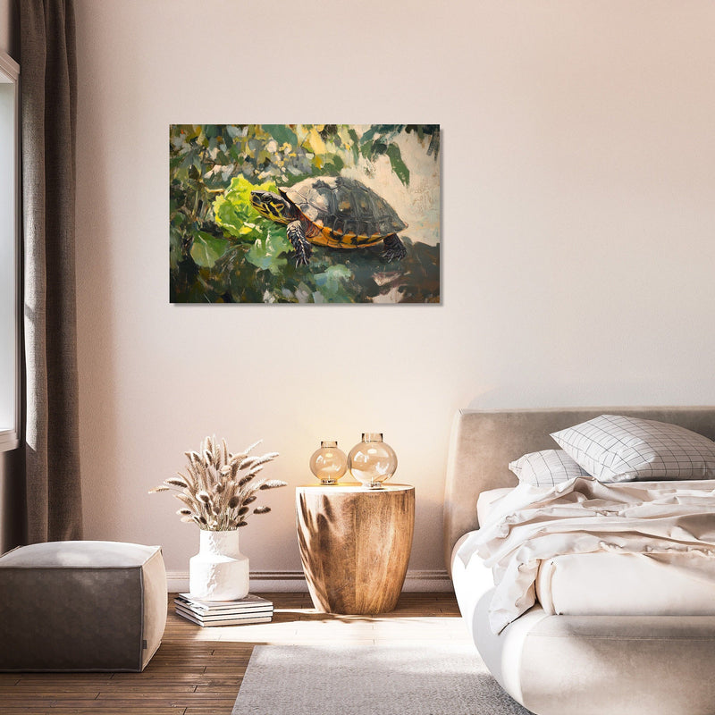 Turtle's Feast Canvas