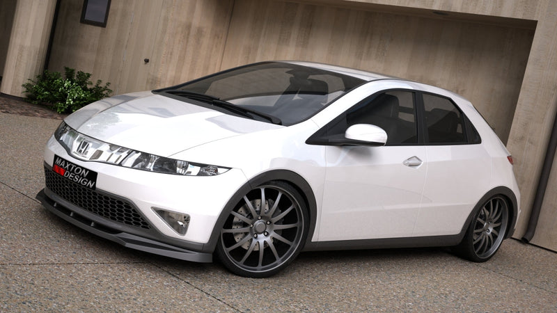 Maxton Design - FRONT SPLITTER CIVIC MK8 (PREFACE) (2006-2009)