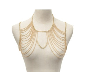 Chain Tassel Beach Body Chain Women