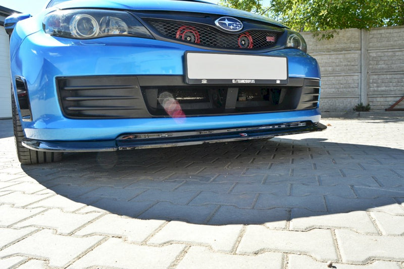 Maxton Design - FRONT SPLITTER V.2 SUBARU IMPREZA WRX STI 2009-2011